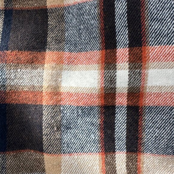 Plaid High-Waisted Wool-Feel Fall or Winter Mini Skirt 1X - Picture 12 of 12